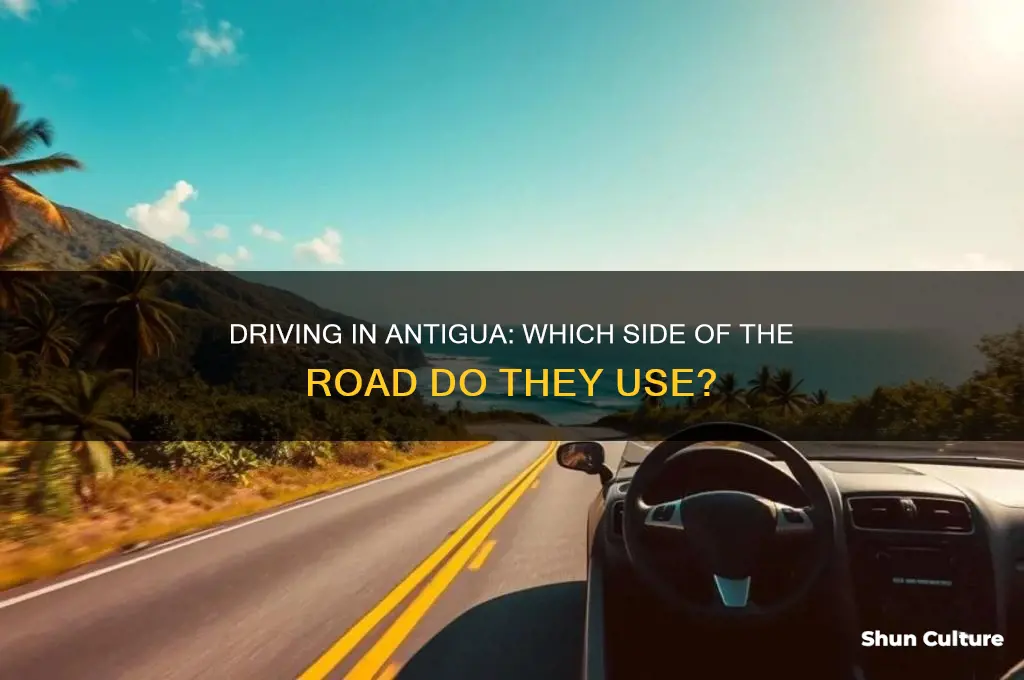 what side of the road do they drive in antigua