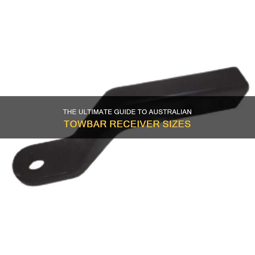 what size are receivers on australian towbar