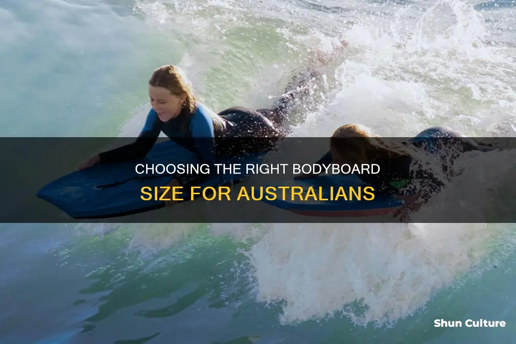 what size bodyboard australia