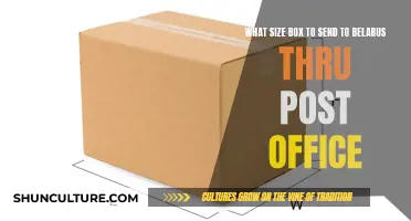 Sending Packages to Belarus: Optimal Box Sizes for Mailing