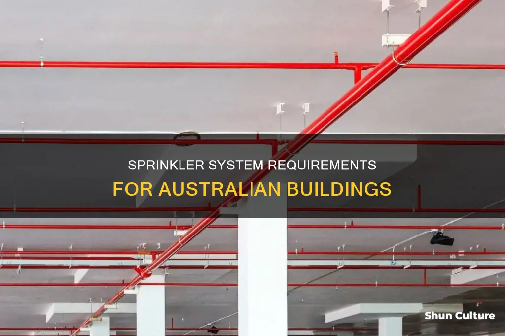 what size building requires a sprinkler system australia
