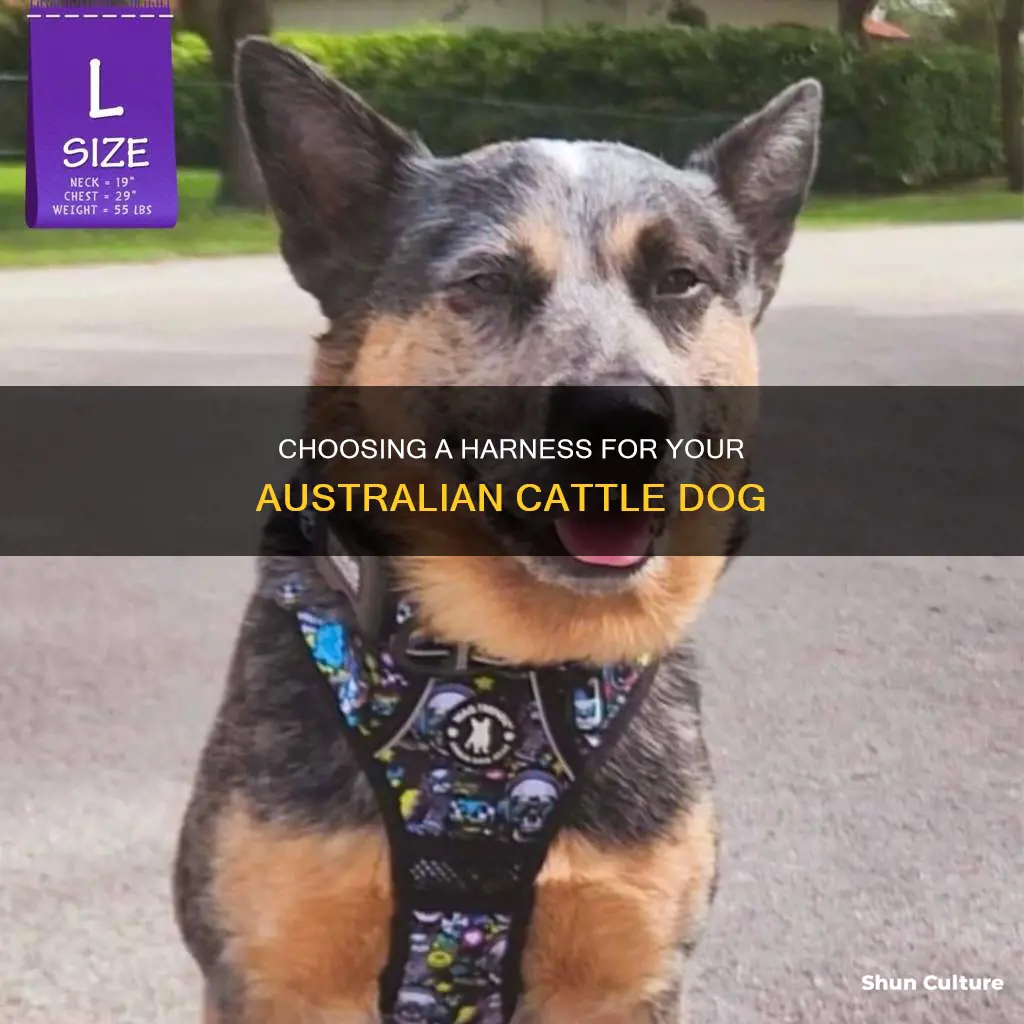 what size harness for australian cattle dog
