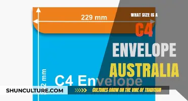 C4 Envelope Dimensions: Australian Standard Sizes