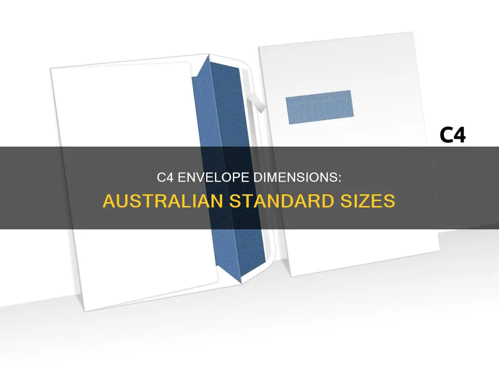 what size is a c4 envelope australia