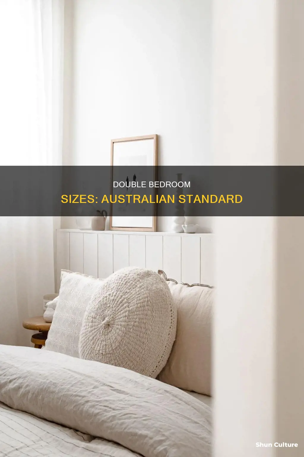 what size is a double bedroom in australia