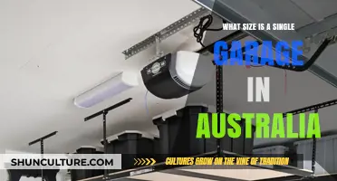 Standard Single Garage Dimensions in Australia