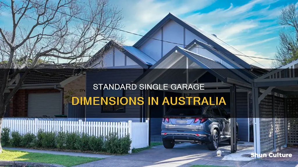 what size is a single garage in australia