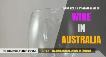 Wine Glass Size: Australian Standard