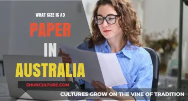 Standard A3 Paper Size in Australia: Dimensions and Uses