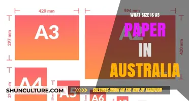 A5 Paper Size: Australian Standard Dimensions