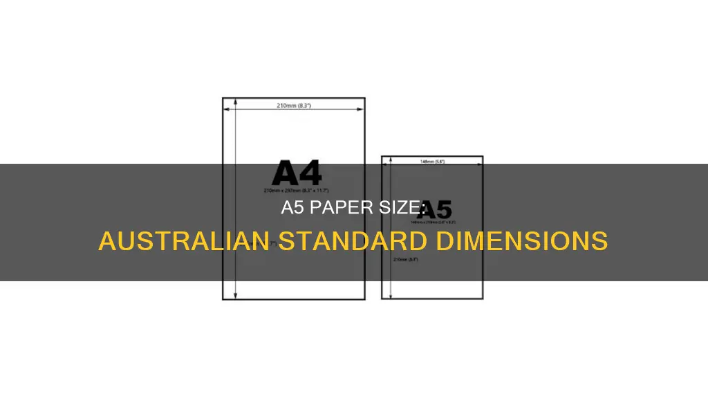 what size is a5 paper in australia