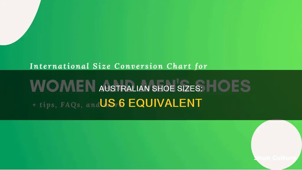 what size is us6 in australia shoes
