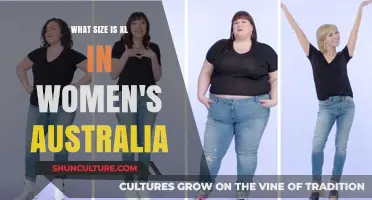 Women's XL Sizing: Australia vs. the World