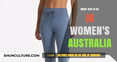 Women's XS Sizing: Australia Edition
