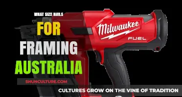 Best Nail Sizes for Framing in Australia