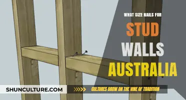 Choosing the Right Nails for Australian Stud Walls