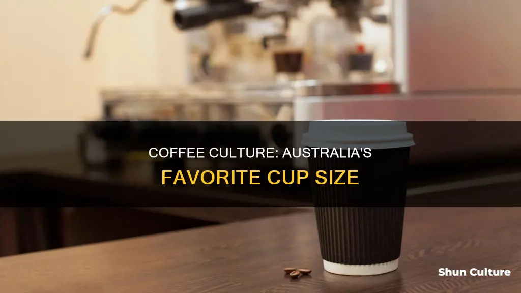 what size of coffee is most popular in australia