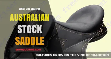 The Right Seat Size for Your Australian Stock Saddle