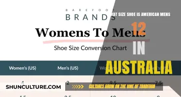 Shoe Size Conversion: US to Australia