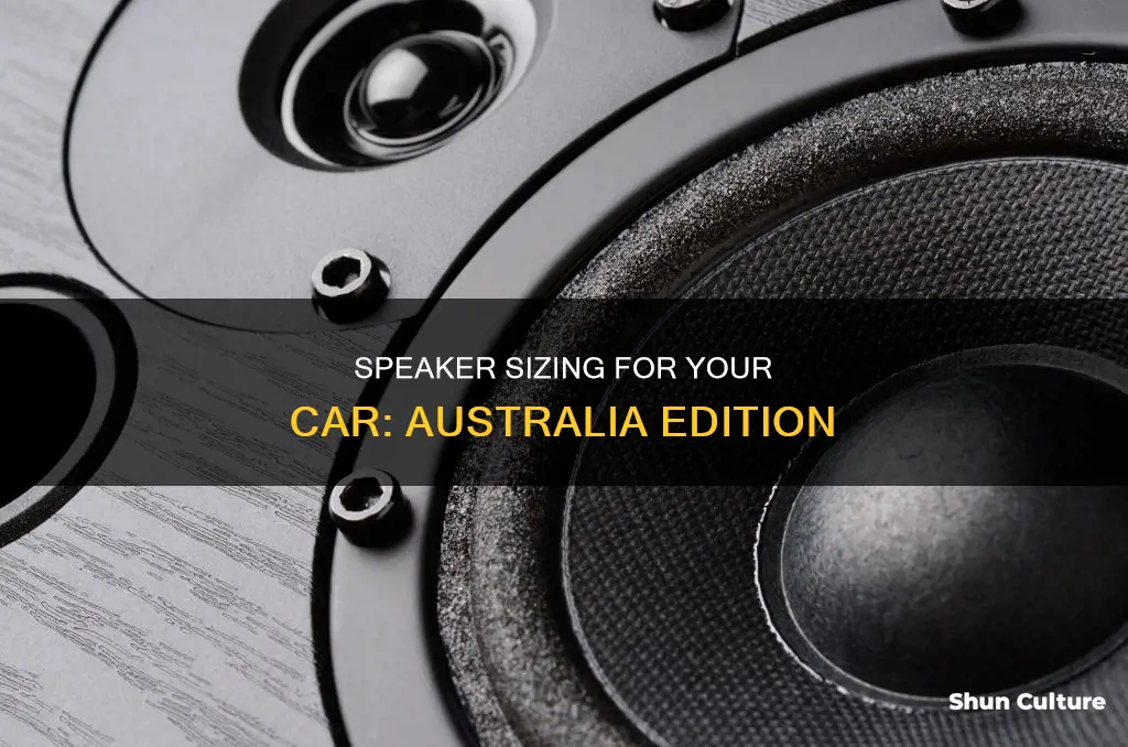 what size speakers fit my car australia