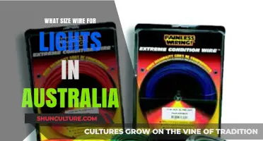 Choosing the Right Wire Size for Lights in Australia