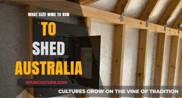 Choosing the Right Wire Size for Your Australian Shed