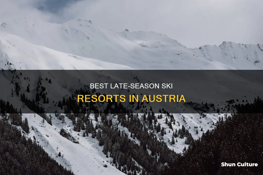what ski areas in austria are open the latest