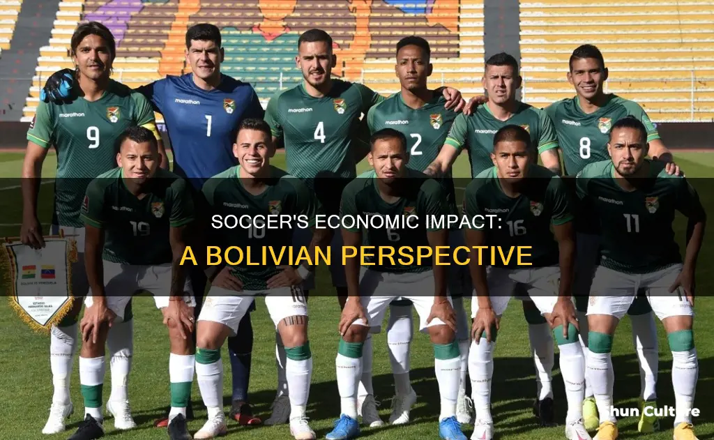 what soccer does for bolivia economy