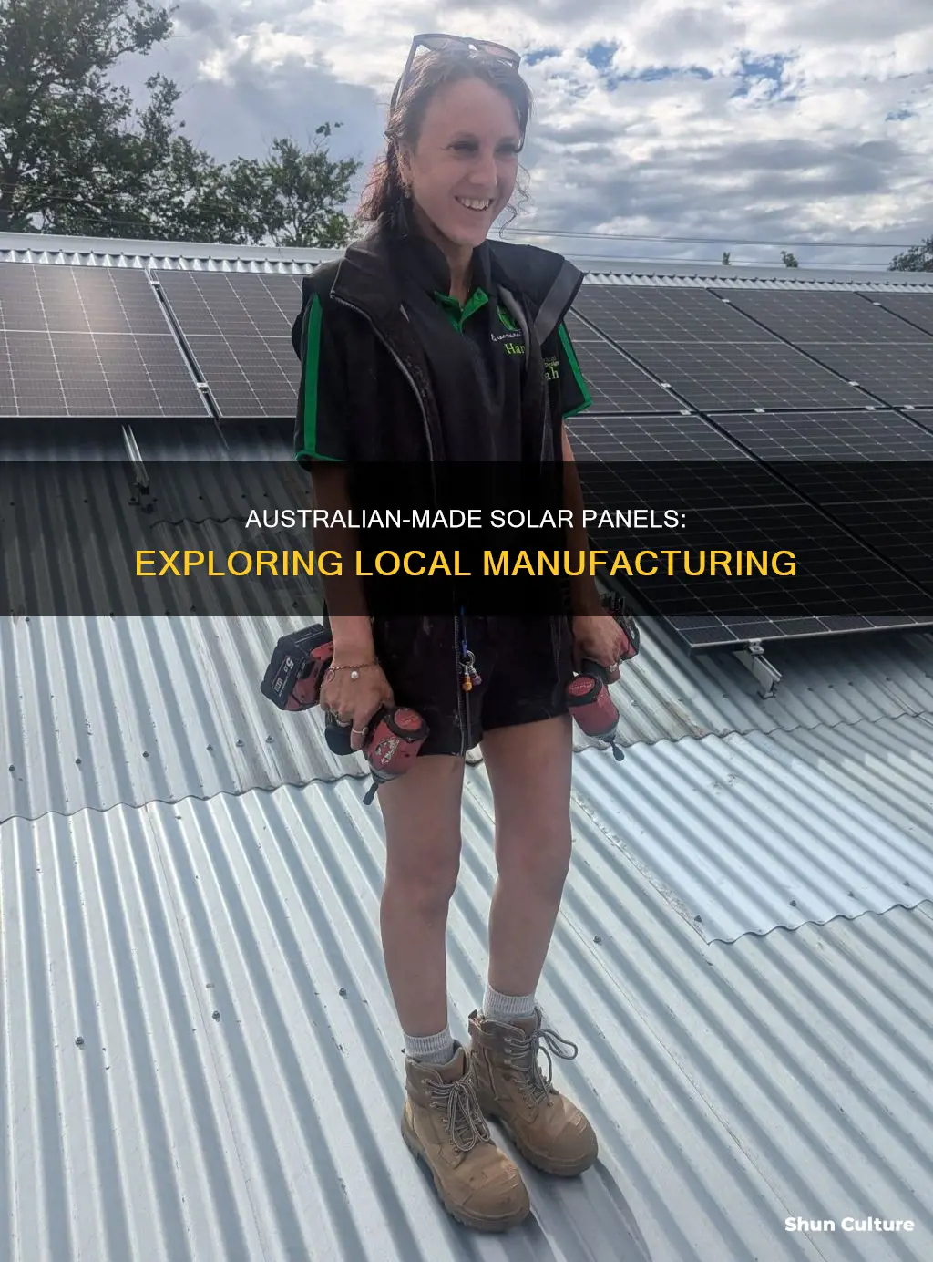 what solar panels are made in australia