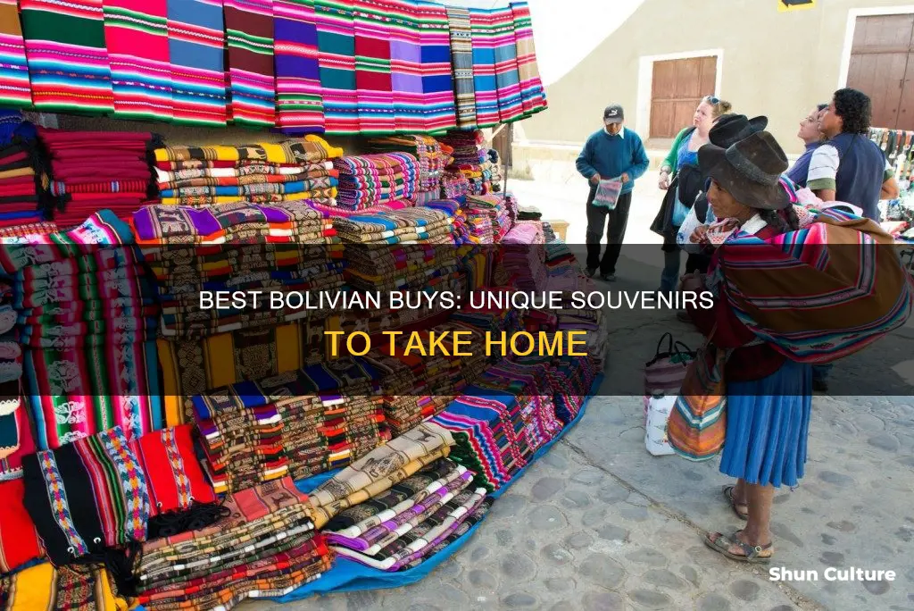 what souvenirs to buy in bolivia