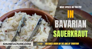 The Art of Spicing Bavarian Sauerkraut