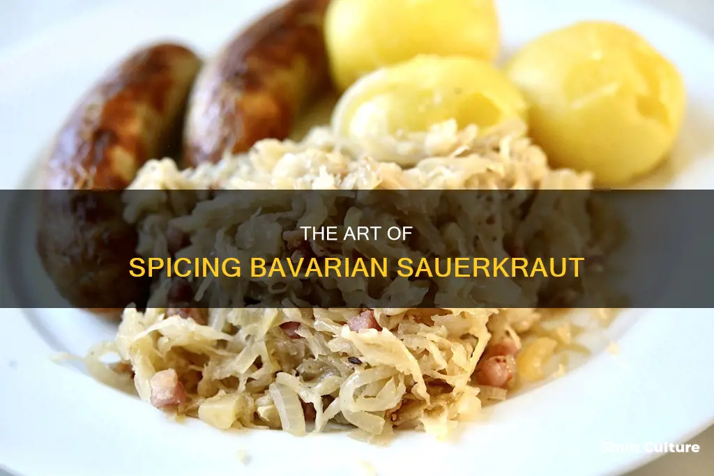 what spices do you put in bavarian sauerkraut