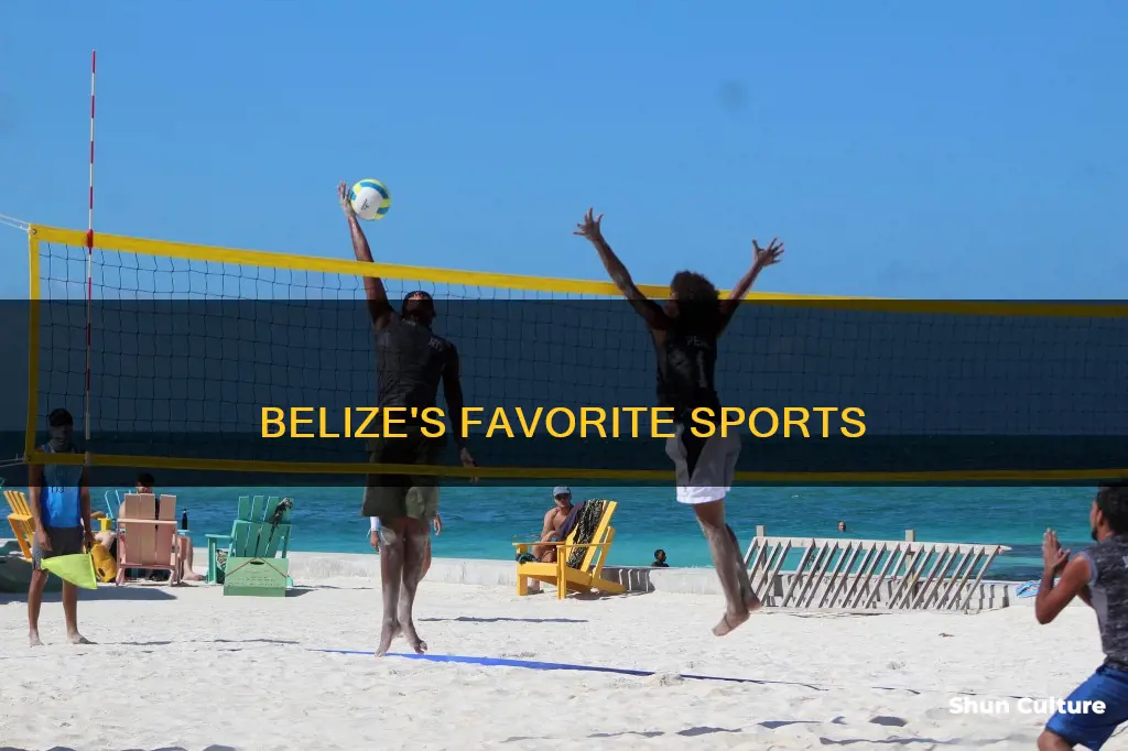 what sports are played in belize