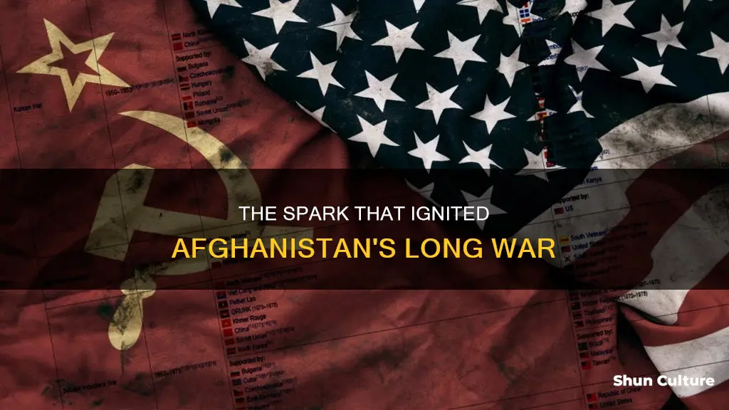 what started the war in afghanistan