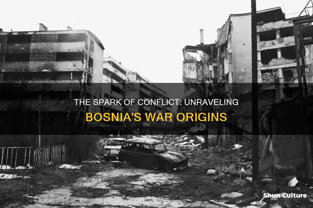 what started the war in bosnia