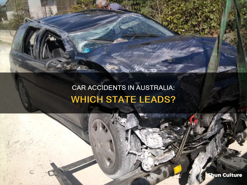 what state in australia has the most car accidents