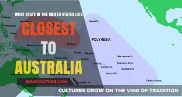 US State Closest to Australia: Which One?