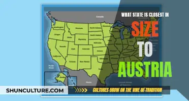 A Country's Size Comparison: Austria's Neighbor