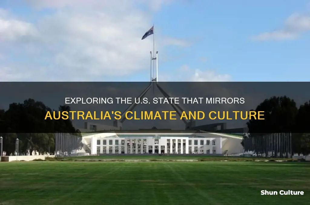what state is most like the australia
