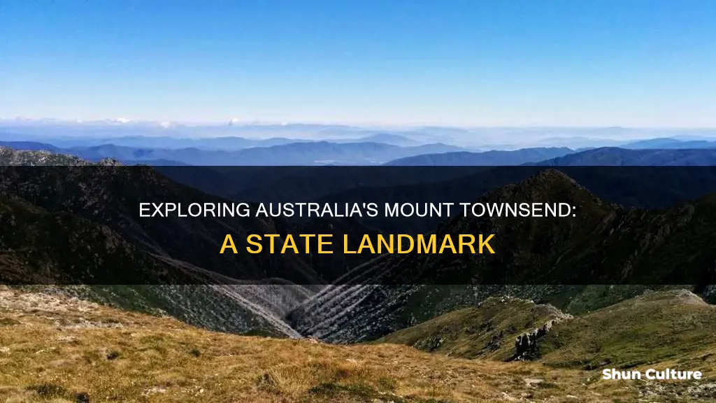 what state is mount townsend located in australia