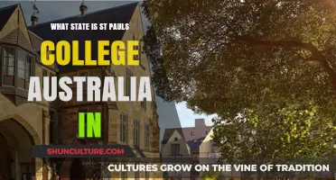 St Paul's College: Which Australian State?