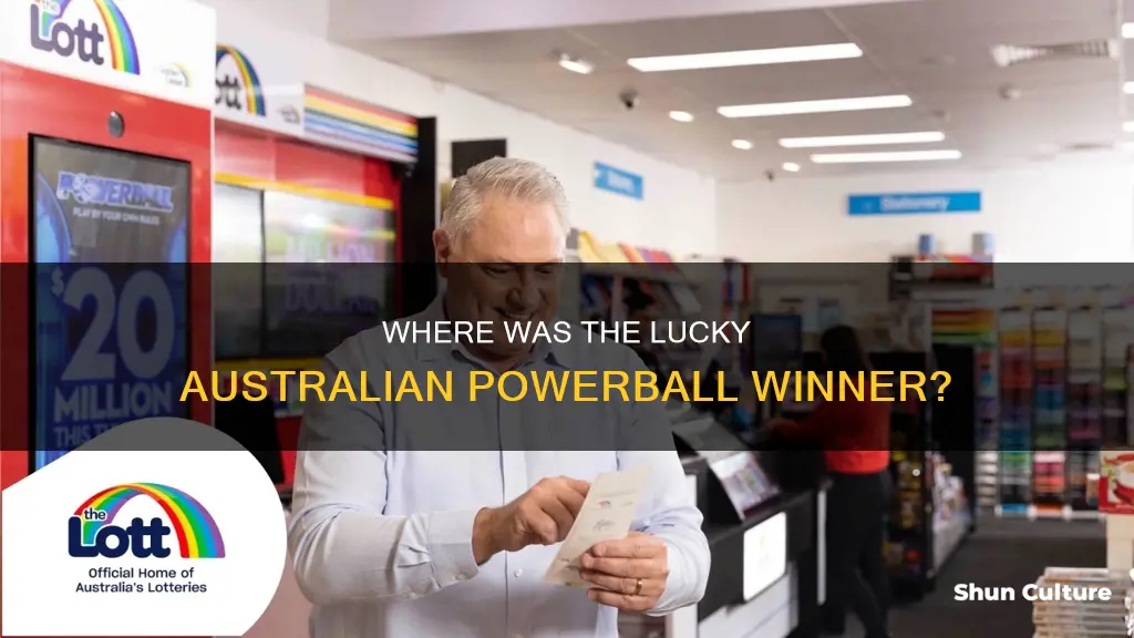 what state was the powerball winner in australia