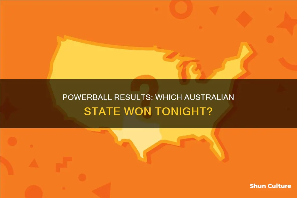 what state won powerball tonight in australia