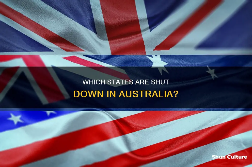 what states are closed in australia