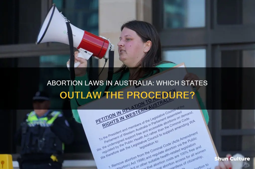 what states in australia is abortion illegal