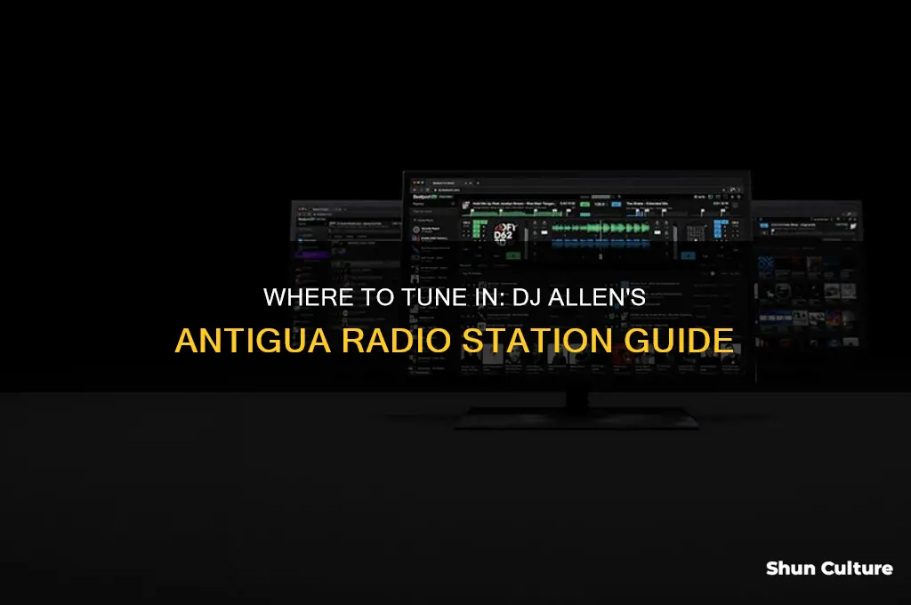 what station is dj allen on in antigua
