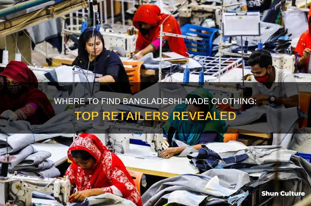 what stores sell clothes made in bangladesh
