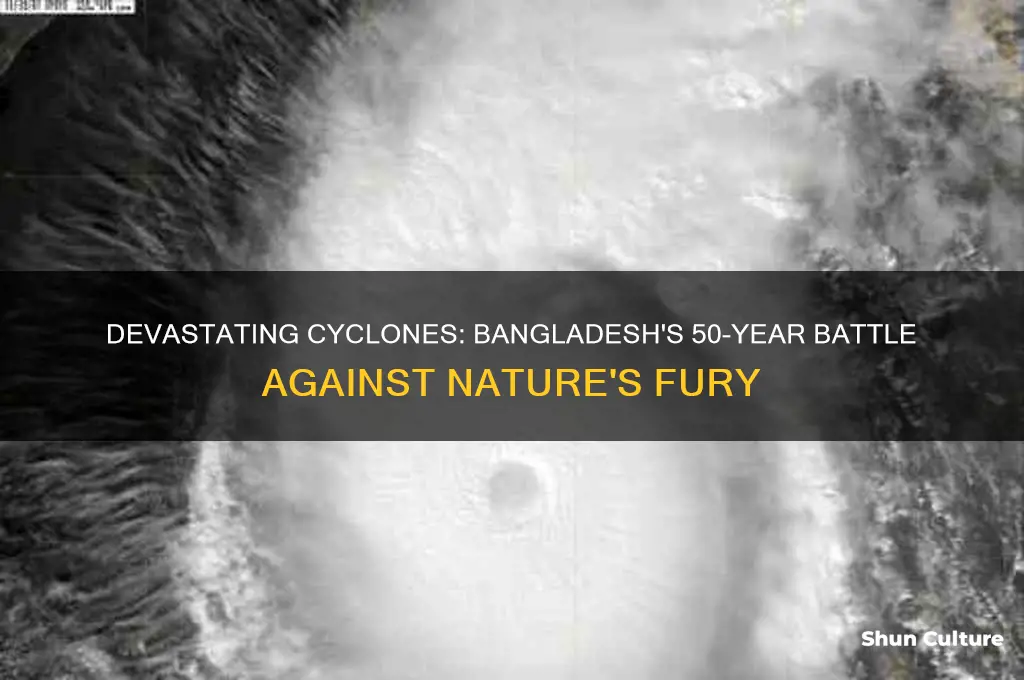 what storms have hit bangladesh in the last 50 years