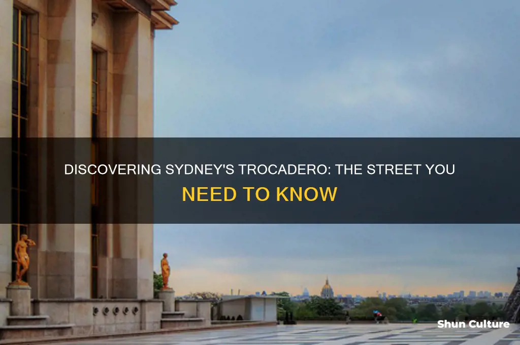 what street is the trocadero in sydney australia on