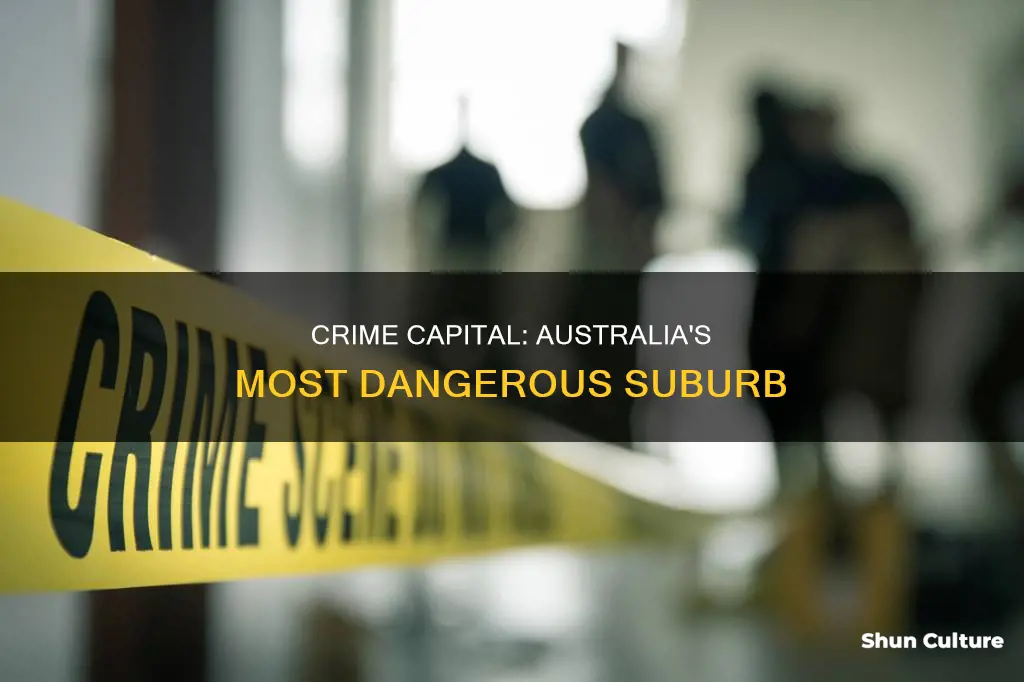 what suburb has the highest crime rate in australia
